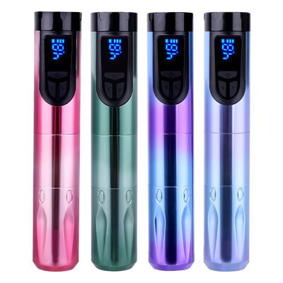 চীন 14500mAh রিজার্ভ ব্যাটারি পাওয়ার এলসিডি ডিসপ্লে এবং প্রতিস্থাপনযোগ্য ব্যাটারি সহ ওয়্যারলেস ট্যাটু মেশিন বিমান অ্যালুমিনিয়াম ডিজাইন সরবরাহকারী