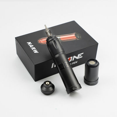 চীন স্টেইনলেস স্টিল 1800mAh NARW ওয়্যারলেস ট্যাটু মেশিন 1-OLED ডিসপ্লে টাচ স্ক্রিন ব্যাটারি রোটারি ট্যাটু বন্দুক পাওয়ার আরসিএ সহ ট্যাটু পেন সরবরাহকারী