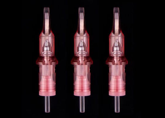 চীন Medical Standard Stainless Steel Permanent Makeup Needles in Pink Color সরবরাহকারী