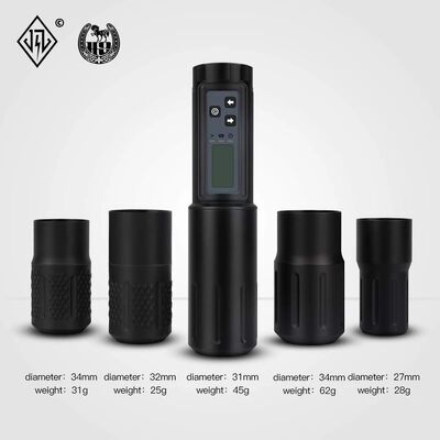 চীন ট্যাটু শিল্পীর জন্য বৈদ্যুতিক LCD ডিসপ্লে 2000mAh ব্যাটারি ট্যাটু গান RCA ওয়্যারলেস রোটারি ট্যাটু মেশিন পেন কিট সরবরাহকারী