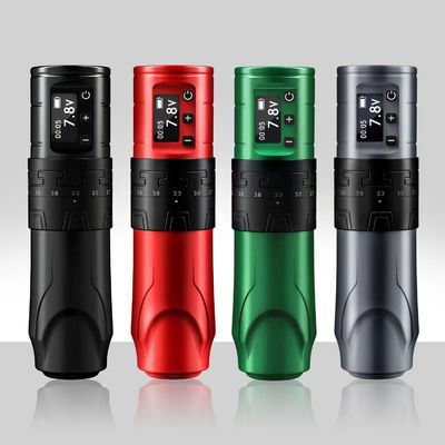1500mAh ওয়্যারলেস ট্যাটু বন্দুক INKONE SABER কোরলেস ট্যাটু মেশিন পেন শক্তিশালী মোটর লং স্ট্রোক 4.2mm বিমান অ্যালুমিনিয়াম সরবরাহকারী