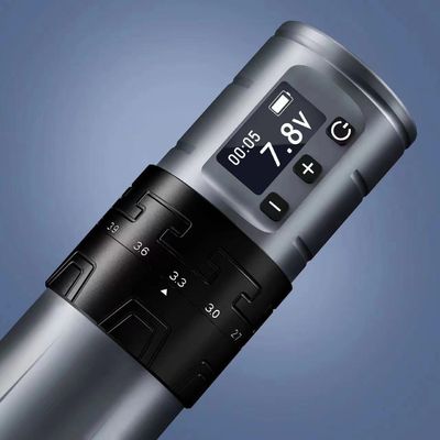 1500mAh ওয়্যারলেস ট্যাটু বন্দুক INKONE SABER কোরলেস ট্যাটু মেশিন পেন শক্তিশালী মোটর লং স্ট্রোক 4.2mm বিমান অ্যালুমিনিয়াম সরবরাহকারী