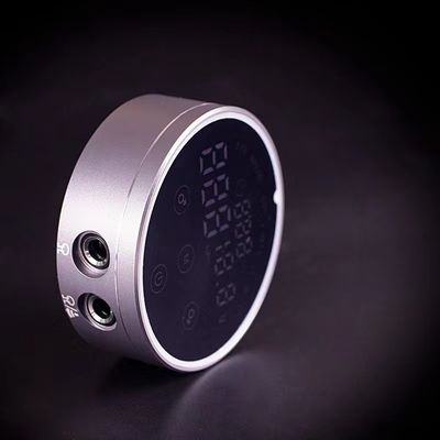 80*28mm গ্রে AV1.5V-12V H8 স্মার্ট পাওয়ার সাপ্লাই ডুয়াল এলসিডি টাচ স্ক্রিন ট্যাটু মেশিন রঙিন ভোল্টেজ ইন্টেলিজেন্ট ডিজিটাল সরবরাহকারী