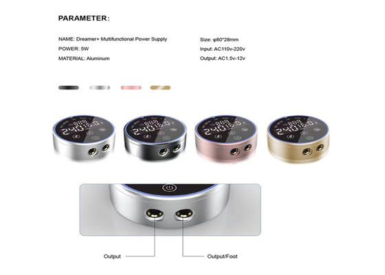 ডট বক্স ফাংশন এবং স্মার্ট টাচস্ক্রিন সহ ট্যাটু পাওয়ার সাপ্লাই সহ অনায়াসে নিয়ন্ত্রণ ট্যাটু মেশিন সরবরাহকারী