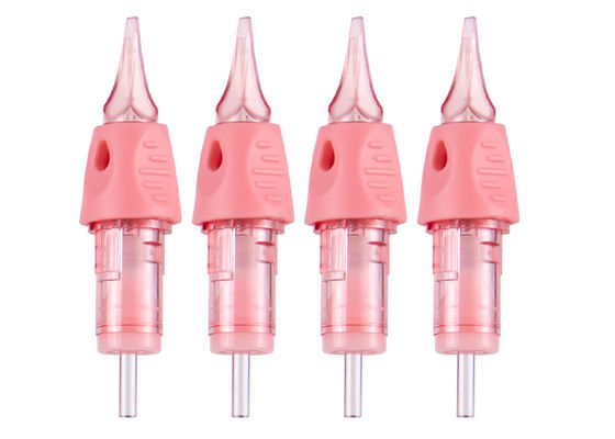 গোলাপী পেশাগত স্থায়ী মেকআপ কার্টিজ সুই সরবরাহকারী