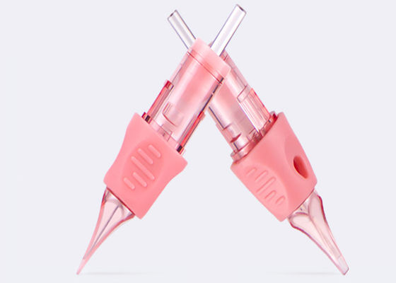 গোলাপী পেশাগত স্থায়ী মেকআপ কার্টিজ সুই সরবরাহকারী