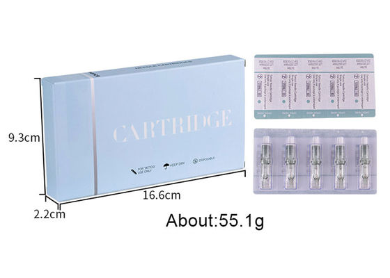 Stainless Steel Semi Permanent Makeup Needles in Green Color সরবরাহকারী