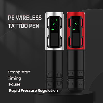 Digital Rotary Battery Coreless Tattoo Gun Tattoo Pen 1800 Mah Wireless Tattoo Machine সরবরাহকারী