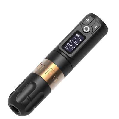 Ambition Soldier Digital Display Electric Tattoo Gun Wireless Machine Rotary Tattoo Pen Machine for Tattoo Artist সরবরাহকারী
