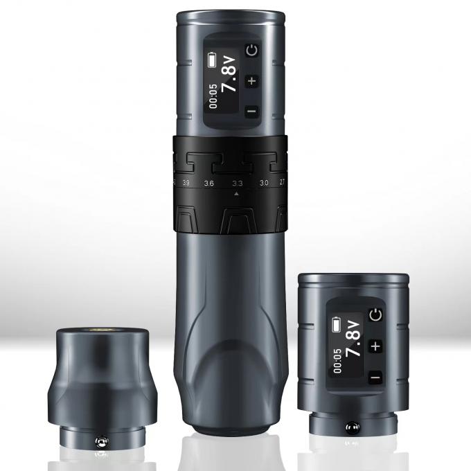 1500mAh ওয়্যারলেস ট্যাটু বন্দুক INKONE SABER কোরলেস ট্যাটু মেশিন পেন শক্তিশালী মোটর লং স্ট্রোক 4.2mm বিমান অ্যালুমিনিয়াম 7