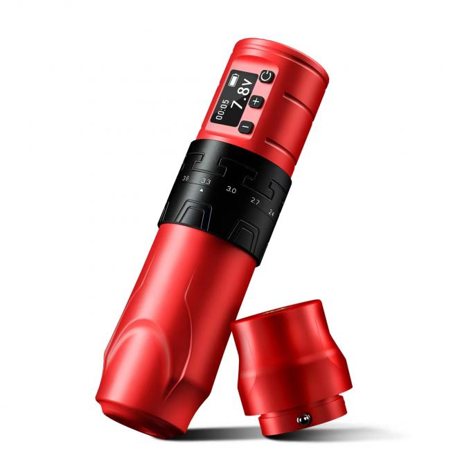 1500mAh ওয়্যারলেস ট্যাটু বন্দুক INKONE SABER কোরলেস ট্যাটু মেশিন পেন শক্তিশালী মোটর লং স্ট্রোক 4.2mm বিমান অ্যালুমিনিয়াম 5
