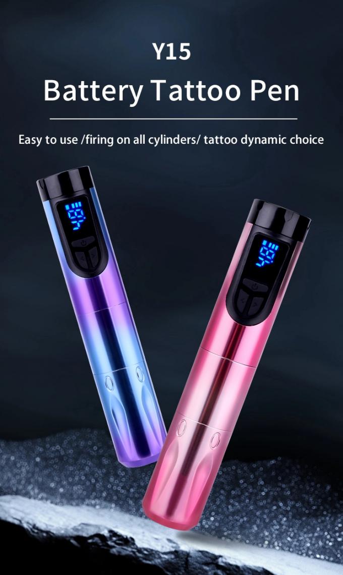 Y15 1200mAh ওয়্যারলেস রোটারি ট্যাটু মেশিন পেন ট্যাটু পিস্তল পণ্য বিভাগ 0