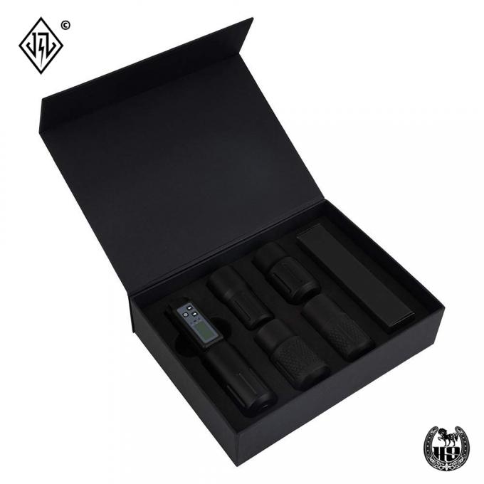 ট্যাটু শিল্পীর জন্য বৈদ্যুতিক LCD ডিসপ্লে 2000mAh ব্যাটারি ট্যাটু গান RCA ওয়্যারলেস রোটারি ট্যাটু মেশিন পেন কিট 20