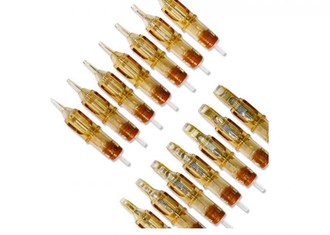 20 পিস/বক্স হলুদ কার্তুজ ট্যাটু ভ্রু স্থায়ী মেকআপ সূঁচ 2