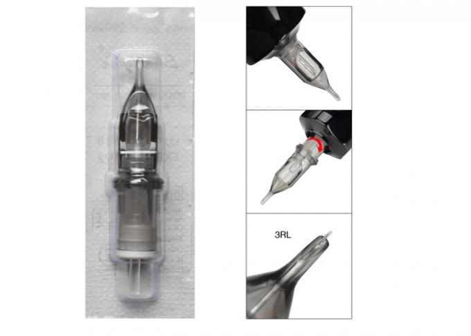 0.35MM ট্যাটু মেশিন কার্তুজ স্থায়ী মেকআপ সূঁচ 0